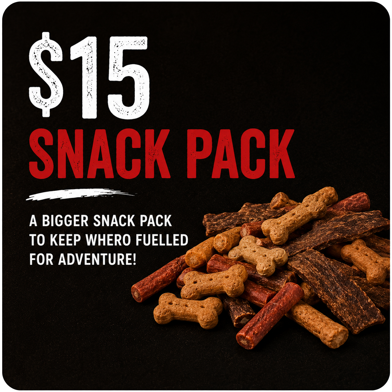 Send Whero a Snack Pack 🐾